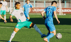 В матче Кубка Казахстана после форс-мажора был забит победный гол и добавлено 17 минут