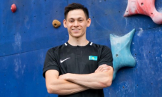 Что известно о спортсмене, который представит Казахстан на первых соревнованиях по спортивному скалолазанию в программе летних Игр