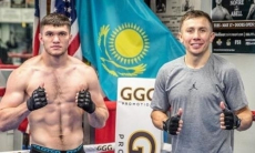 Казахстанский боксер показал новое фото с Геннадием Головкиным