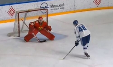 «Барыс» поквитался с Беларусью за поражение в основное время и раскатал ее в серии буллитов. Видео