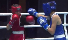 Нокдаун за 12 секунд оформила казахстанка на МЧА-2021 по боксу. Видео