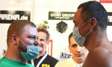 Американский боксер потроллил непобежденного казахстанского супертяжа перед боем. Фото