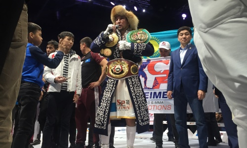 Казахстанский боксер сохранил первое место в рейтинге WBA