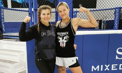 Первая казахстанка в UFC продолжает тренировки в США