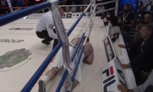 Видео полного боя Жана Кособуцкого с тяжелым нокаутом американца за титул WBA