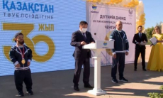 Паралимпийского чемпиона из Казахстана чествовали на родине
