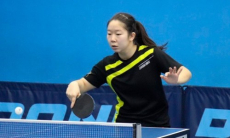 Казахстанка выступила в первом туре международного турнира по настольному теннису «Лига лучших»