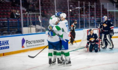 Разгром с девятью шайбами случился в матче обидчиков «Барыса» в КХЛ. Видео