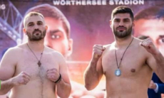 Бывший боксер «Astana Arlans» прошел взвешивание перед боем за титул IBF
