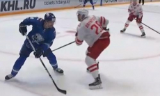 Представлено видео голов матча КХЛ «Барыс» — «Спартак» 1:4