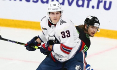 Лидер конференции «Барыса» разгромил соперника и установил клубный рекорд в КХЛ. Видео