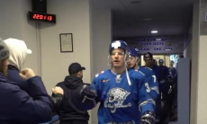 Опубликовано видео из раздевалки «Барыса» после победы над «Автомобилистом»