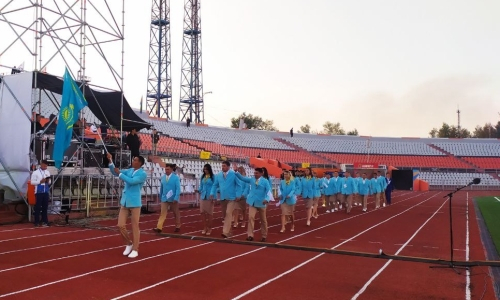 В Караганде состоялась церемония открытия чемпионата мира по пожарно-спасательному спорту