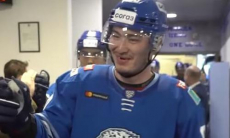 Опубликовано видео из раздевалки «Барыса» после победы над «Авангардом»