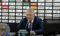 Видео послематчевой пресс-конференции игры КХЛ «Барыс» — «Авангард» 1:0