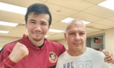 Казахстанский боксер показал процесс весогонки перед дебютным боем в США. Видео