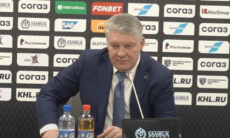 Видео послематчевой пресс-конференции игры КХЛ «Барыс» — «Ак Барс» 3:6