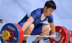 Игорь Сон обратился к казахстанским тяжелоатлетам на молодёжном чемпионате мира. Видео