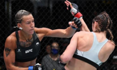 Первая казахстанка в UFC выбыла на длительный срок после досрочной победы