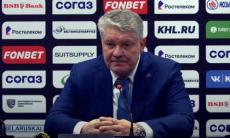 Видео послематчевой пресс-конференции игры КХЛ «Динамо» Минск — «Барыс» 6:5