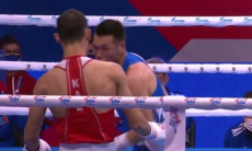 Казахстанский боксер показал «Матрицу» на чемпионате мира в Белграде. Видео