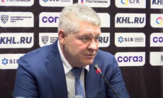 Видео послематчевой пресс-конференции игры КХЛ «Сибирь» — «Барыс» 4:3 Б