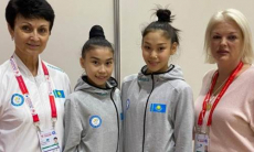 Казахстанские гимнастки попали в ТОП-20 мирового первенства