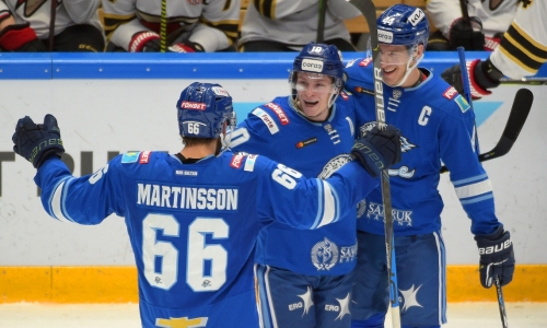 Хоккеисты «Барыса» оставили игроков «Авангарда» без наград по итогам матча КХЛ