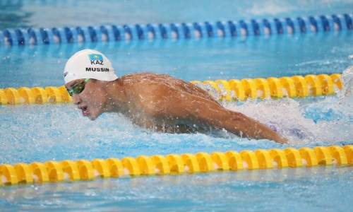 Адильбек Мусин с рекордом Казахстана вышел в финал этапа Кубка мира по плаванию