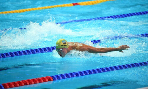 Казахстанский спортсмен установил два рекорда за день на Кубке мира по плаванию