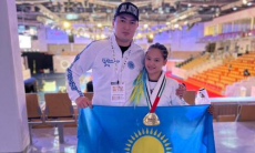 Юная казахстанка стала трехкратной чемпионкой мира по джиу-джитсу