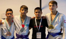 Сборная Казахстана по джиу-джитсу завоевала 56 медалей и вошла в тройку лучших команд мира