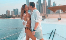 Лучший бомбардир «Барыса» показал стильное фото с красавицей-женой после свадьбы