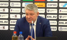 Видео послематчевой пресс-конференции игры КХЛ «Барыс» — «Динамо» Минск 3:2 Б