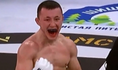 Российский файтер нокаутом выиграл дебютный бой в AMC Fight Nights. Видео
