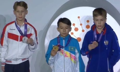 11-летний казахстанский гимнаст стал чемпионом мира. Видео