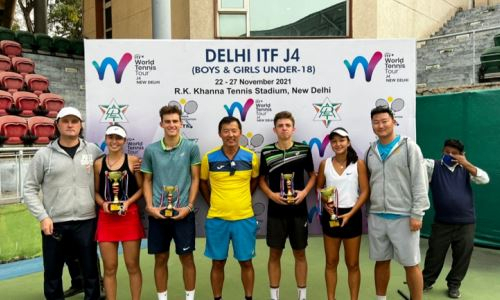 Молодые казахстанские теннисисты снова попали в призеры на турнирах ITF
