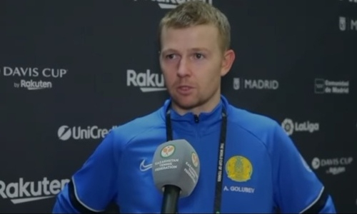 Казахстанский теннисист отметил уникальность отечественных болельщиков на Кубке Дэвиса. Видео