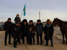 Чествование чемпиона мира по боксу прошло в Казахстане. Фото