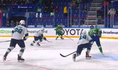 Следующего соперника «Барыса» деклассировали в матче КХЛ. Видео