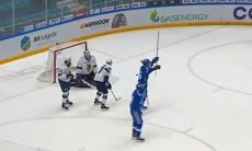 «Барыс» за пять минут отыгрался и повел в матче с «Сочи» Андрея Назарова. Видео