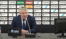 Видео послематчевой пресс-конференции игры КХЛ «Барыс» — «Нефтехимик» 1:3
