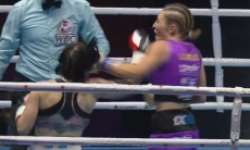 Видео дебютного боя горячей казахстанской боксерши в профи