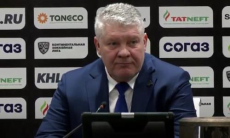 Видео послематчевой пресс-конференции игры КХЛ «Ак Барс» — «Барыс» 5:3