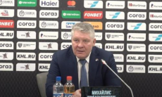 Видео послематчевой пресс-конференции игры КХЛ «Барыс» — «Автомобилист» 3:2 Б