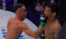 Видео нокаута за девять секунд. Боец MMA безжалостно избил соперника 