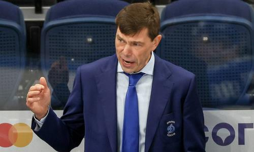 Наставник московского «Динамо» посвятил победу перед матчем с «Барысом» умершему хоккеисту