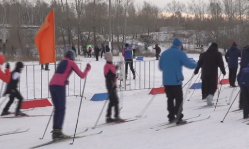 Лыжным забегом открыли зимний спортивный сезон в Петропавловске