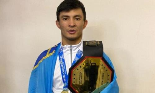 Водитель из пожарной части Казахстана стал чемпионом мира по жекпе-жек
