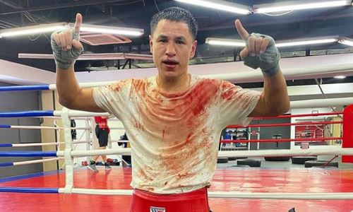 Казахстанский боксер вспомнил свой эффектный уход от выстрела в уличной драке. Видео